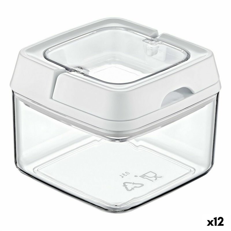 Bocal Quttin Fermeture hermétique 500 ml 8 x 10 x 10 cm (12 Unités)