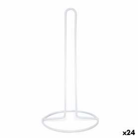 Porte-rouleaux de Cuisine Wooow Métal Blanc 31 cm (24 Unités)