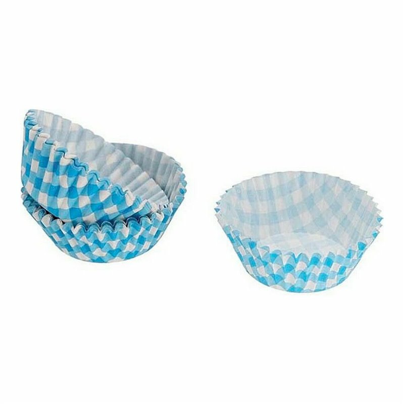 Image secondaire de Ensemble de moules à pâtisserie Jetable Bleu (36 Unités) (50 pcs)