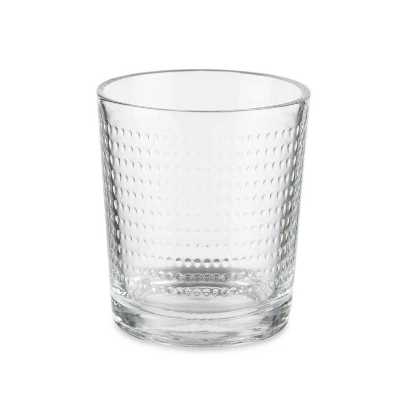 Image secondaire de Set de Verres Points Transparent verre 265 ml (8 Unités)