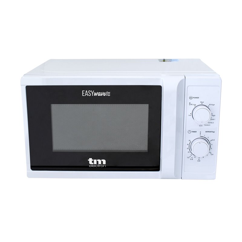 Image secondaire de Micro-Ondes avec Gril TM Electron Blanc 700 W 20 L