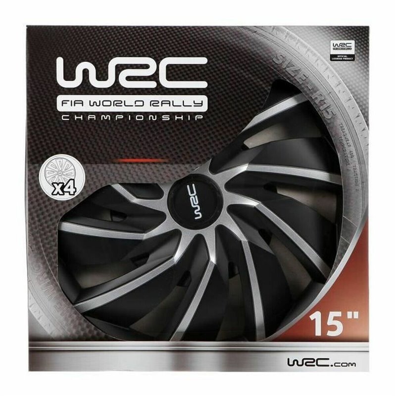 Enjoliveur WRC 7598 Gris Noir/Gris 15