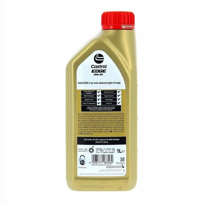 Image secondaire de Huile de moteur Castrol Edge Essence Diesel 10w60 1 L