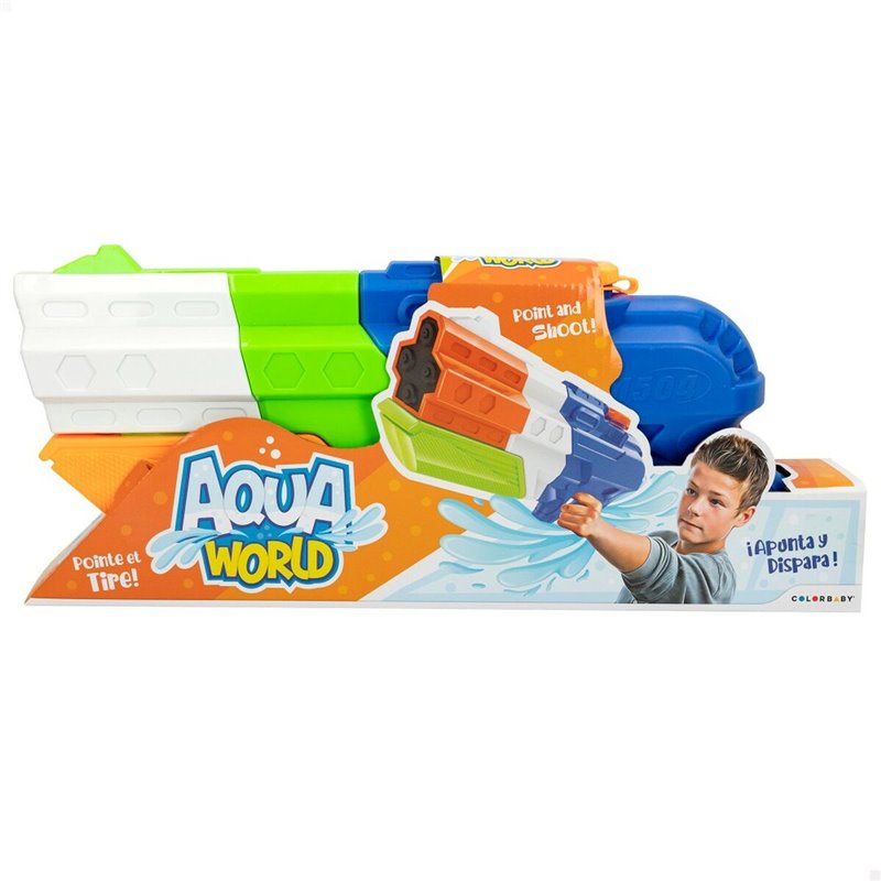 Image secondaire de Pistolet à Eau Colorbaby AquaWorld 45 x 19 x 7 cm (6 Unités)