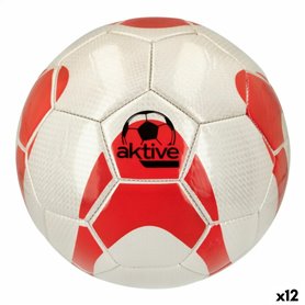 Ballon de Football Aktive 5 Ø 22 cm PVC Caoutchouc (12 Unités)