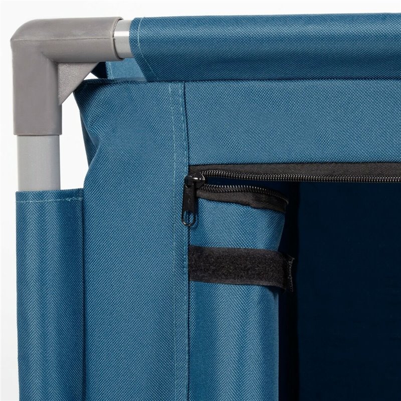 Image secondaire de Armoire de camping Aktive Bleu Pliable 56 x 66 x 46 cm 2 Unités