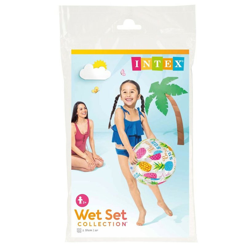 Image secondaire de Ballon de plage Intex Ø 51 cm PVC (36 Unités)