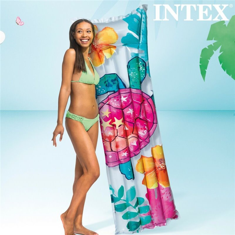 Image secondaire de Matelas Gonflable Intex Tropical 183 x 14 x 69 cm (24 Unités)