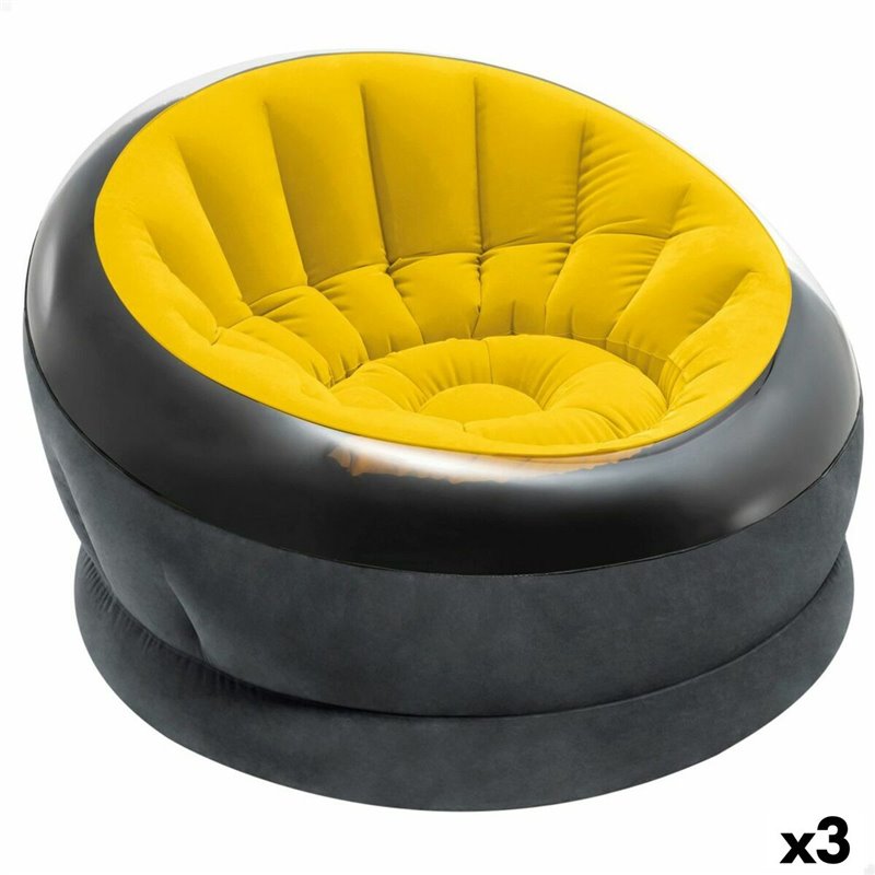 Fauteuil gonflable Intex Empire 112 x 109 x 60 cm 112 x 69 x 109 cm (3 Unités)