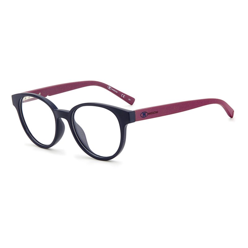 Monture de Lunettes Missoni mmI-0109-TN-FLL Matte Blue Ø 48 mm