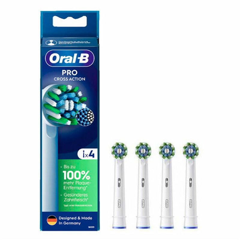 Oral-B CrossAction 4 pièce(s) Blanc