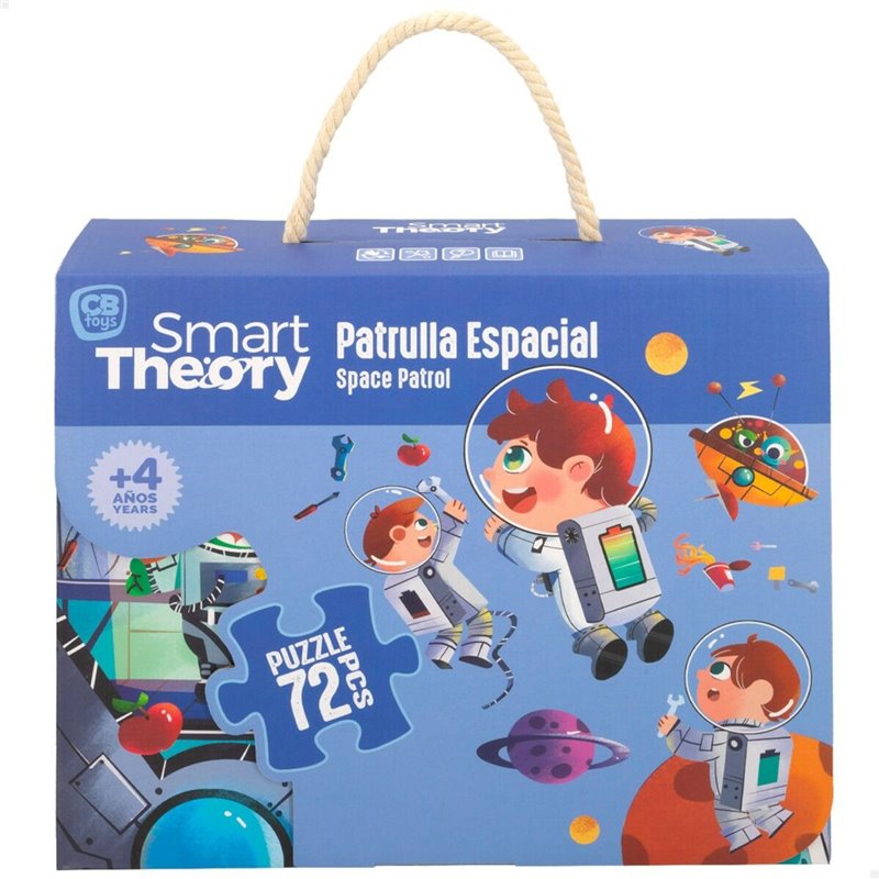 Image secondaire de Puzzle Colorbaby Space Patrol 72 Pièces 90 x 60 cm (6 Unités)