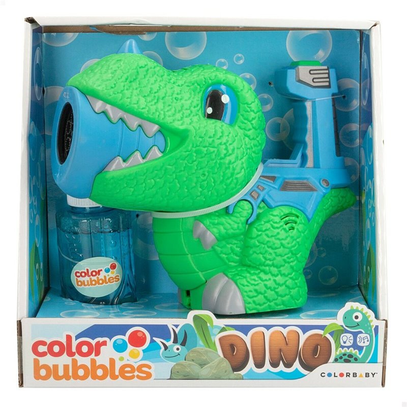 Image secondaire de Jeu de Bulles de Savon Colorbaby Vert Dinosaure 150 ml 20 x 17 x 9 cm (6 Unités)