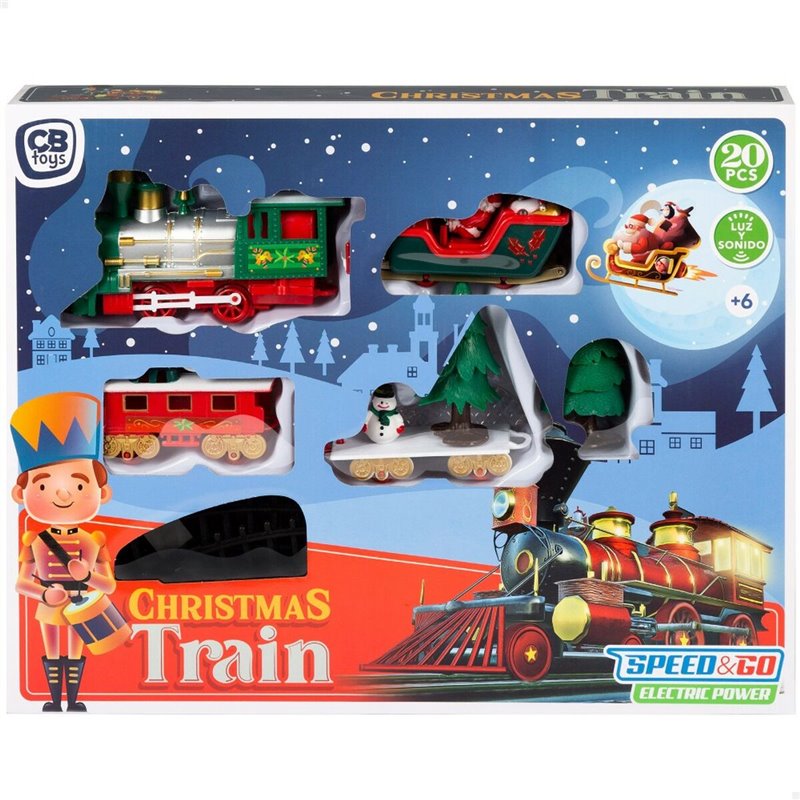 Image secondaire de Train avec circuit Speed & Go 6 Unités 91 x 0,5 x 43,5 cm