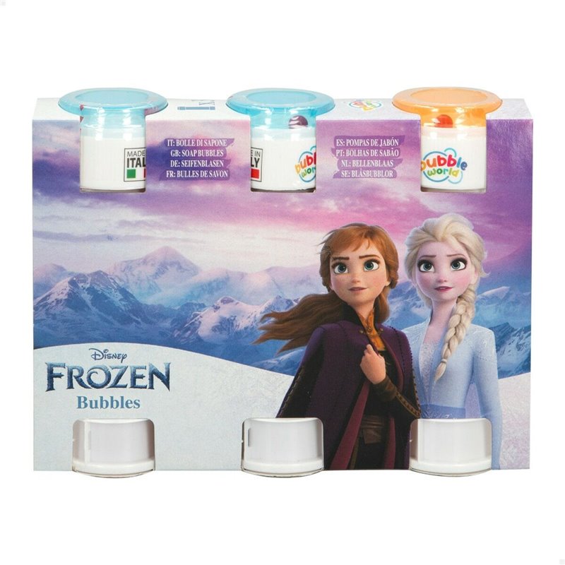 Image secondaire de Set de souffleurs de bulles Frozen 3 Pièces 60 ml (24 Unités)