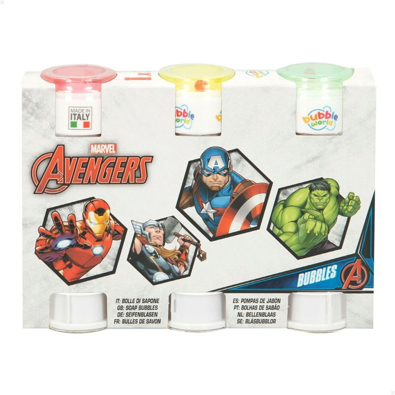 Image secondaire de Set de souffleurs de bulles The Avengers 3 Pièces 60 ml (24 Unités)