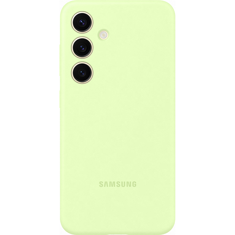 Coque Silicone Vert Clair pour Samsung G S24 Samsung