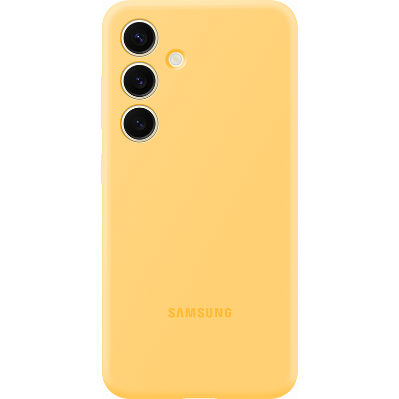 Coque Silicone Jaune pour Samsung G S24 Samsung