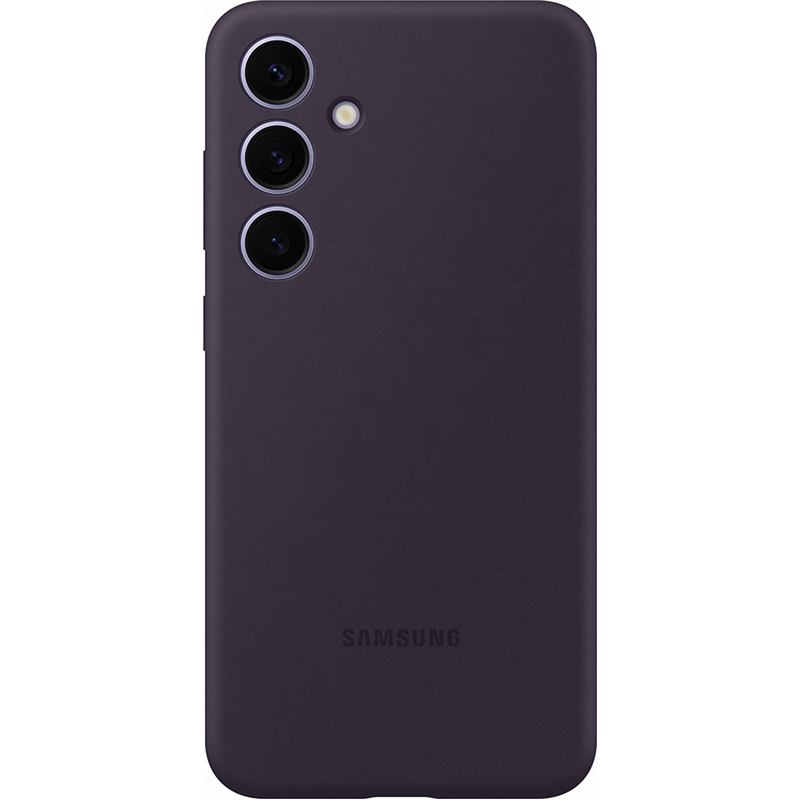 Coque Silicone Violet Foncé pour Samsung G S24+ Samsung