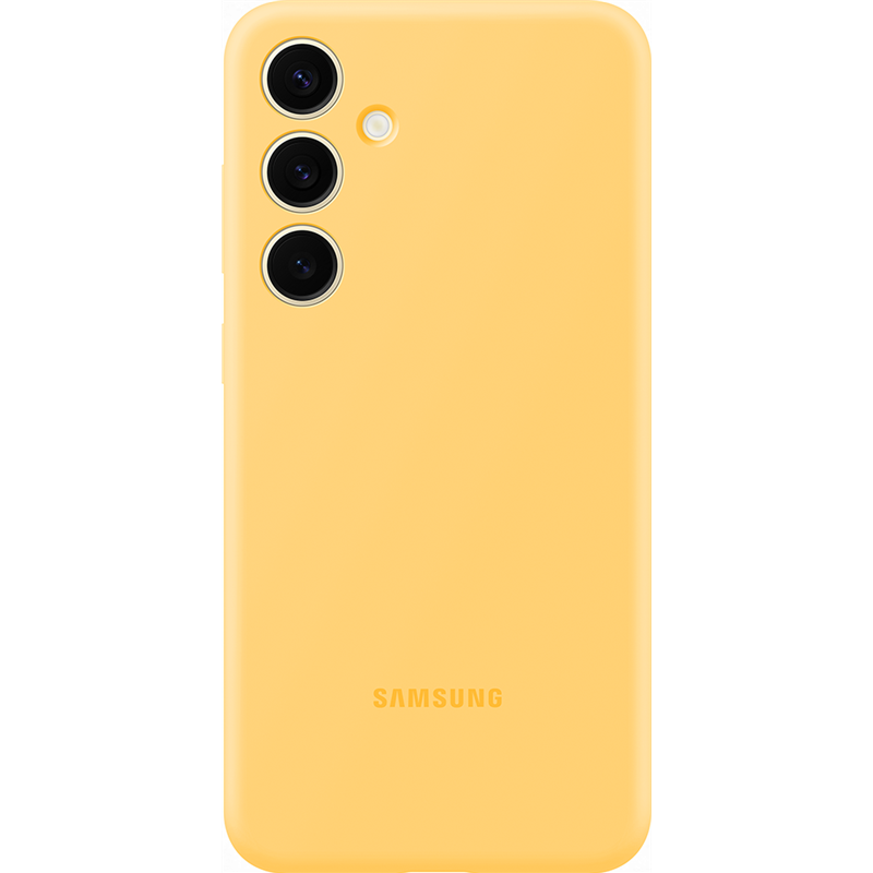 Coque Silicone Jaune pour Samsung G S24+ Samsung