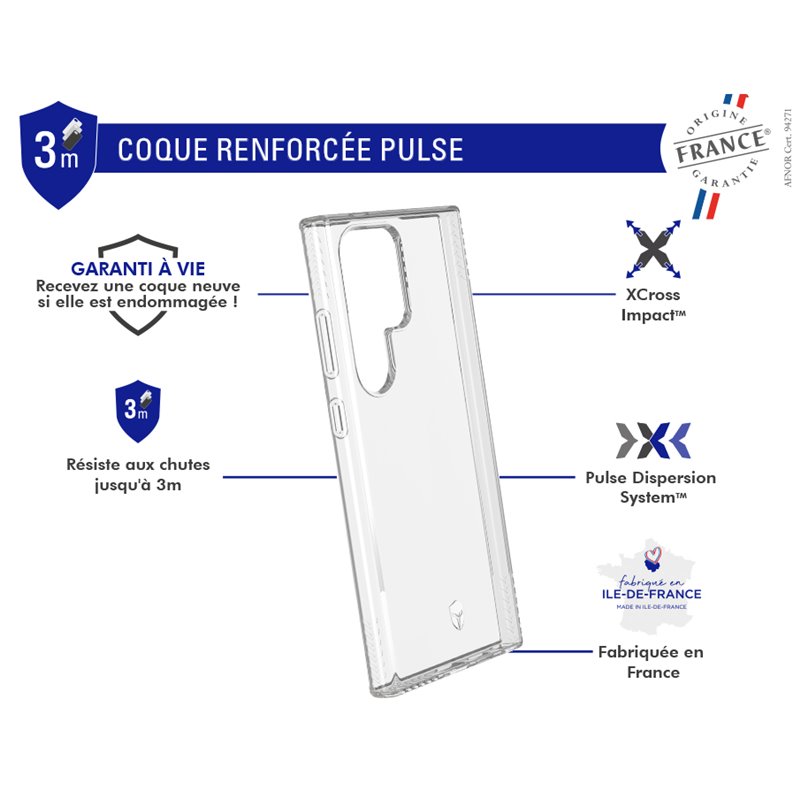 Image secondaire de Coque Renforcée Samsung G S24 ULTRA PULSE Origine France Garantie Gara