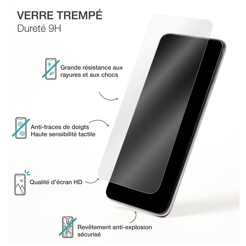 Image secondaire de Protège écran 2.5D en Verre trempé pour Samsung G A35 + SmartFrame Big