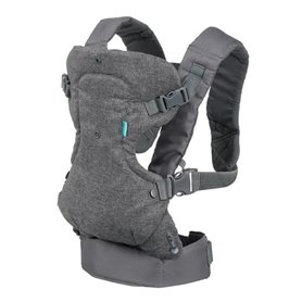 Porte bébé Flip ergonomique 4 en 1 gris - INFANTINO - Flip ergonomique