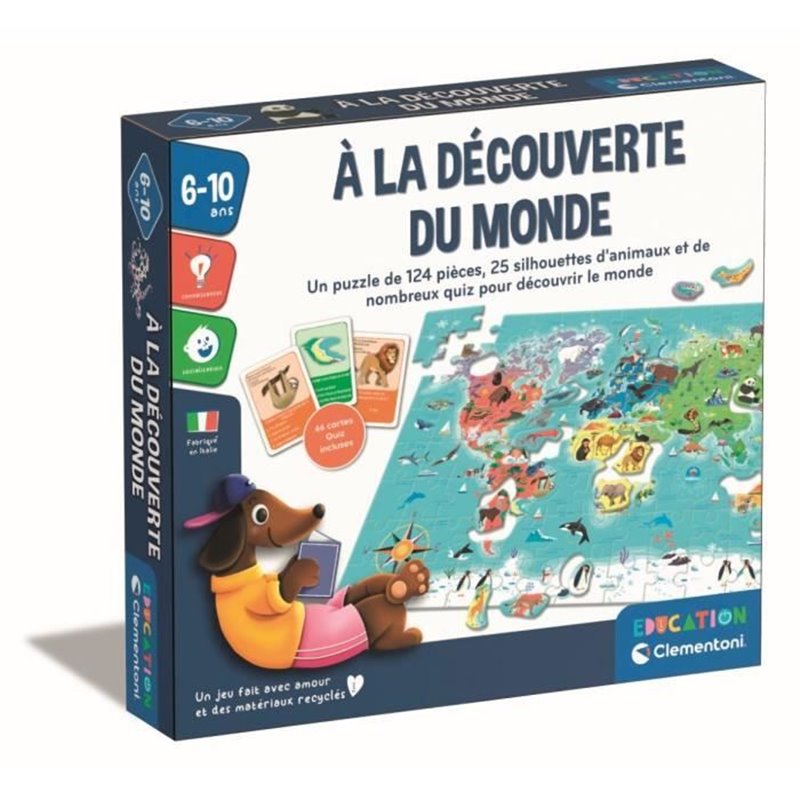 Jouet Educatif Clementoni à la découverte du monde (FR)