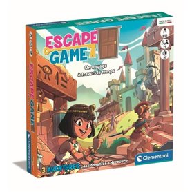 Clementoni - Escape Game voyage dans le temps - 3 aventures - Dés 8 an