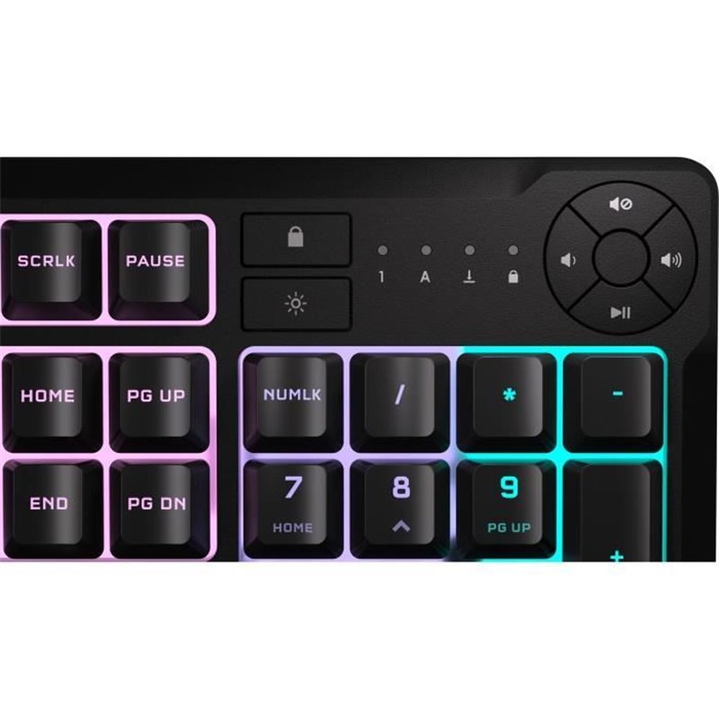 Image secondaire de Clavier Corsair K55 Core RGB Noir Azerty