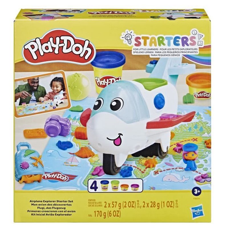 Play-Doh coffret Starter Mon avion des découvertes