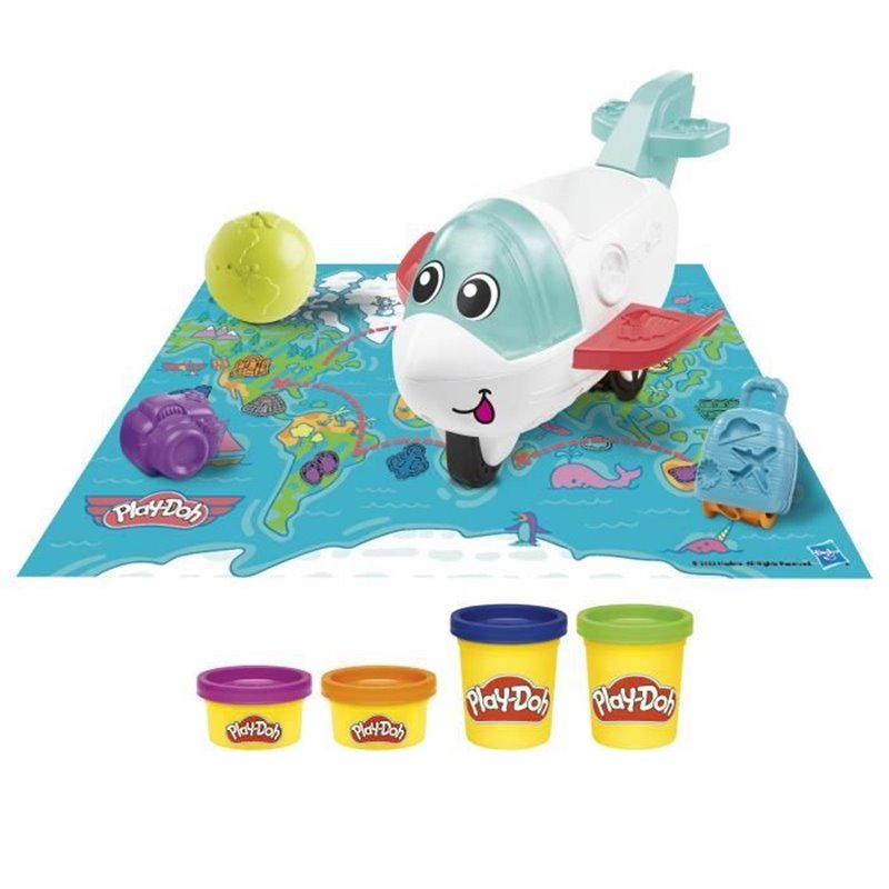 Image secondaire de Play-Doh coffret Starter Mon avion des découvertes