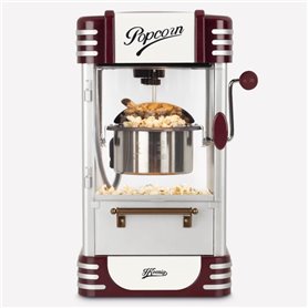 Machine a popcorn - HKoeNIG - Design retro - Capacité 50g - Lumiere in