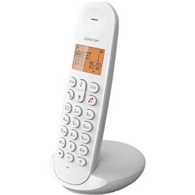 Téléphone fixe sans fil - LOGICOM - DECT ILOA 150 SOLO - Blanc - Sans 
