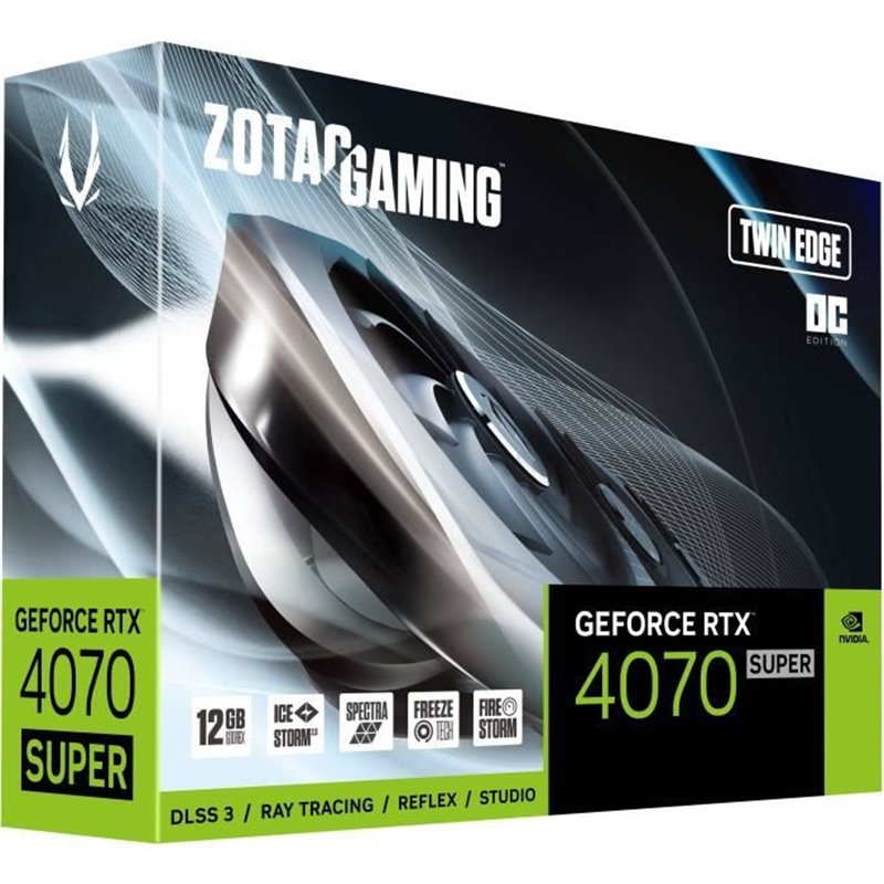 Image secondaire de Carte Graphique Zotac Gaming GeForce RTX 4070 SUPER Twin Edge OC RTX 4070 SUPER 12 GB GDDR6X