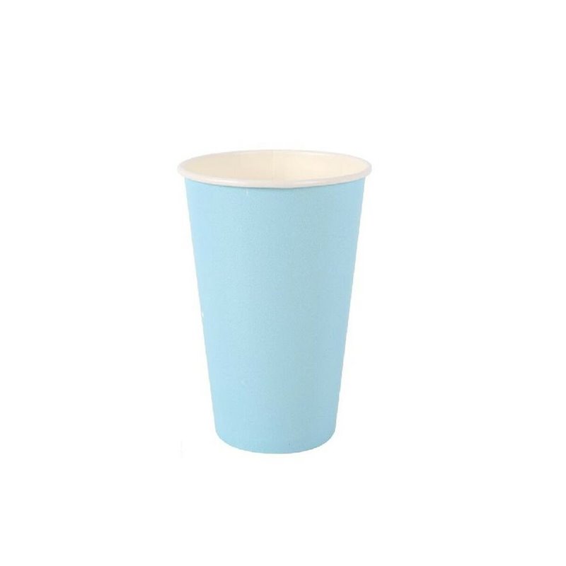 Image secondaire de Set de Verres Algon Produits à usage unique Carton Bleu 7 Pièces 450 ml (16 Unités)