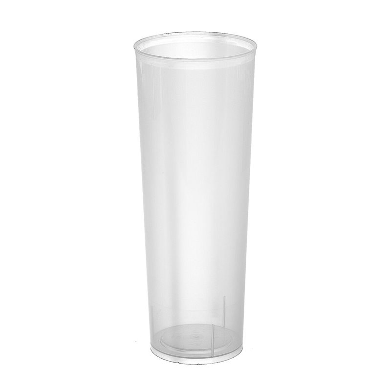 Image secondaire de Lot de verres réutilisables Algon à Tube Transparent 10 Pièces 300 ml (50 Unités)