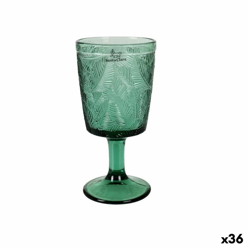 Verre Santa Clara Turia 320 ml Vert (36 Unités)