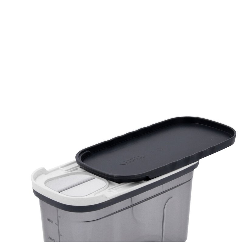 Image secondaire de Boîte Quid City Avec couvercle Distributeur 2,7 L Gris Plastique (12 Unités)