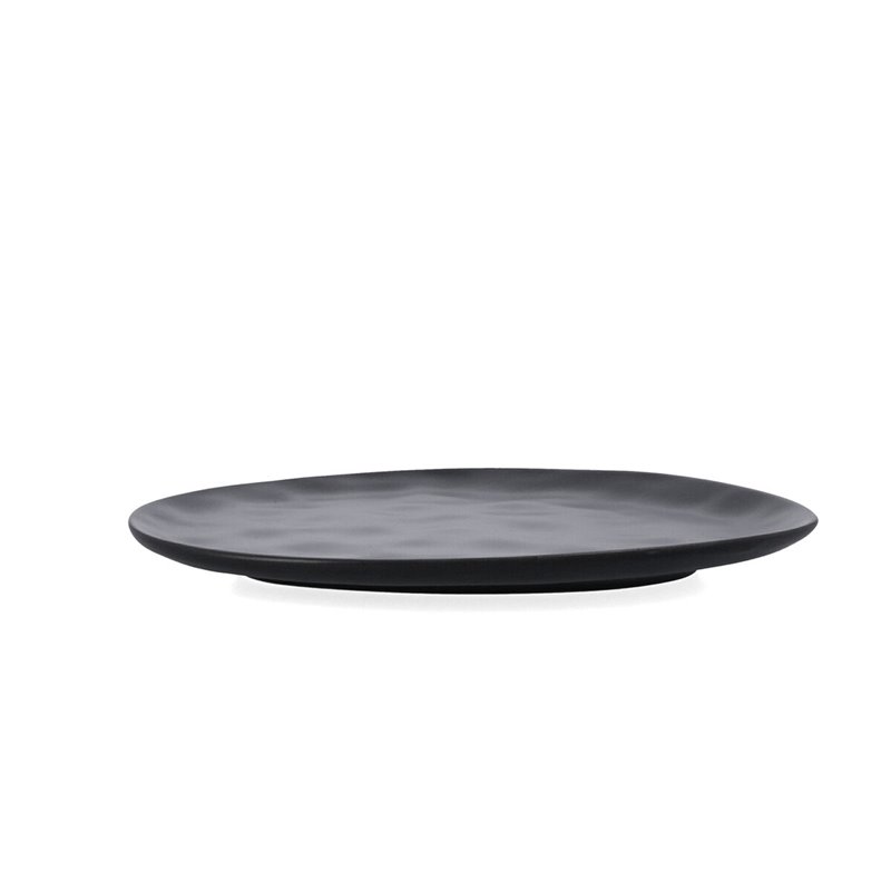 Image secondaire de Assiette plate Bidasoa Cosmos Noir Céramique 23 cm (6 Unités)