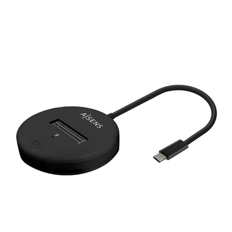 Aisens ASUC-M2D013-BK Boîtier de disques de stockage Enceinte ssd Noir M.2