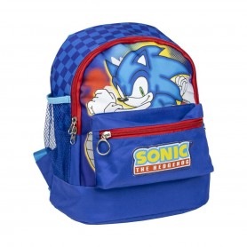 Sac à dos de randonnée Sonic Enfant 25 x 27 x 16 cm Bleu