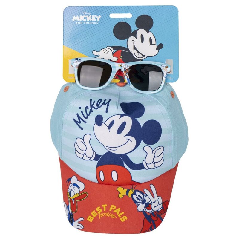 Ensemble casquette et lunettes de soleil Mickey Mouse 2 Pièces Enfant