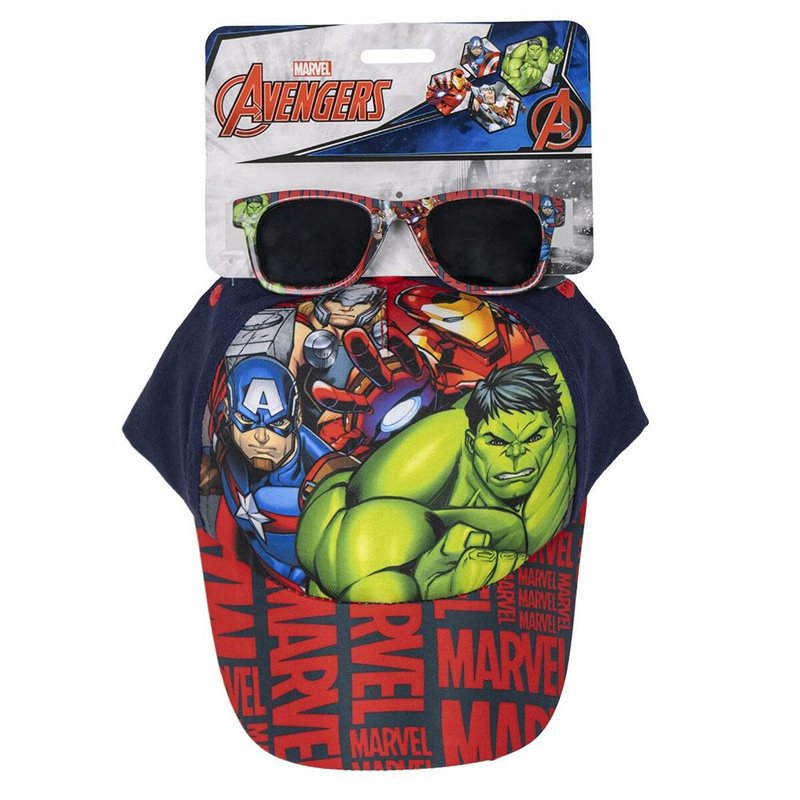 Image secondaire de Ensemble casquette et lunettes de soleil The Avengers 2 Pièces Enfant