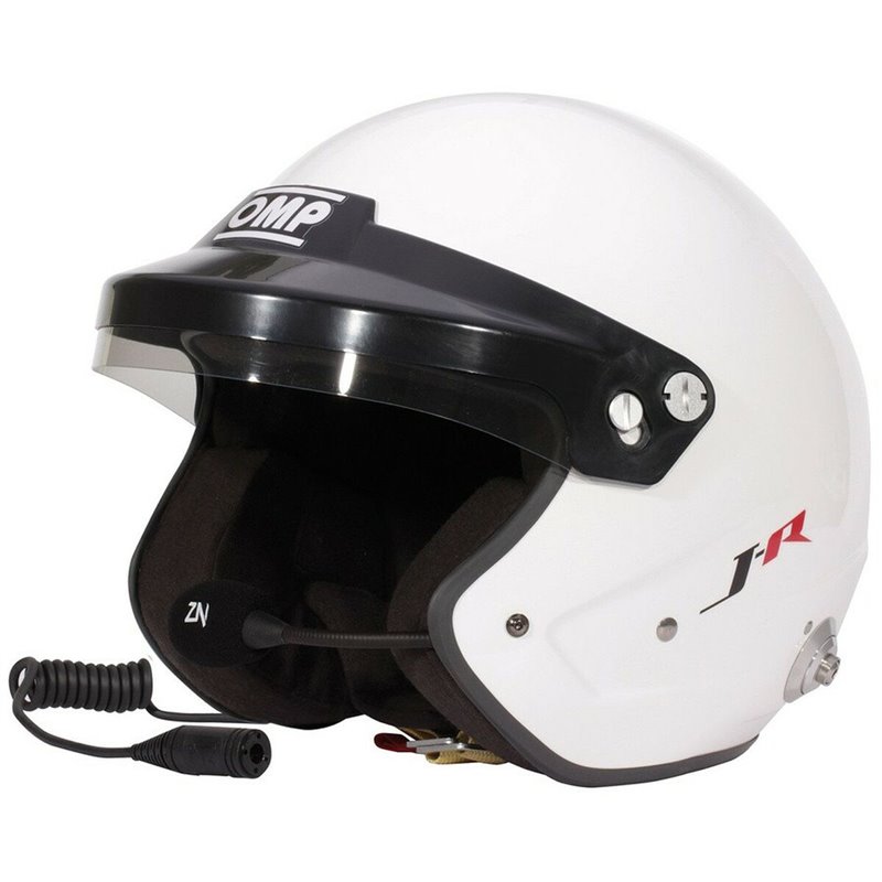 Casque OMP J-RALLY Blanc M