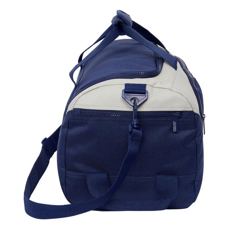 Image secondaire de Sac de sport Benetton Varsity Gris Blue marine 50 x 25 x 25 cm