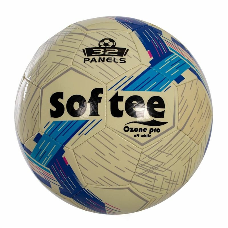 Ballon de Football Softee Ozone Pro Doré Blanc 11