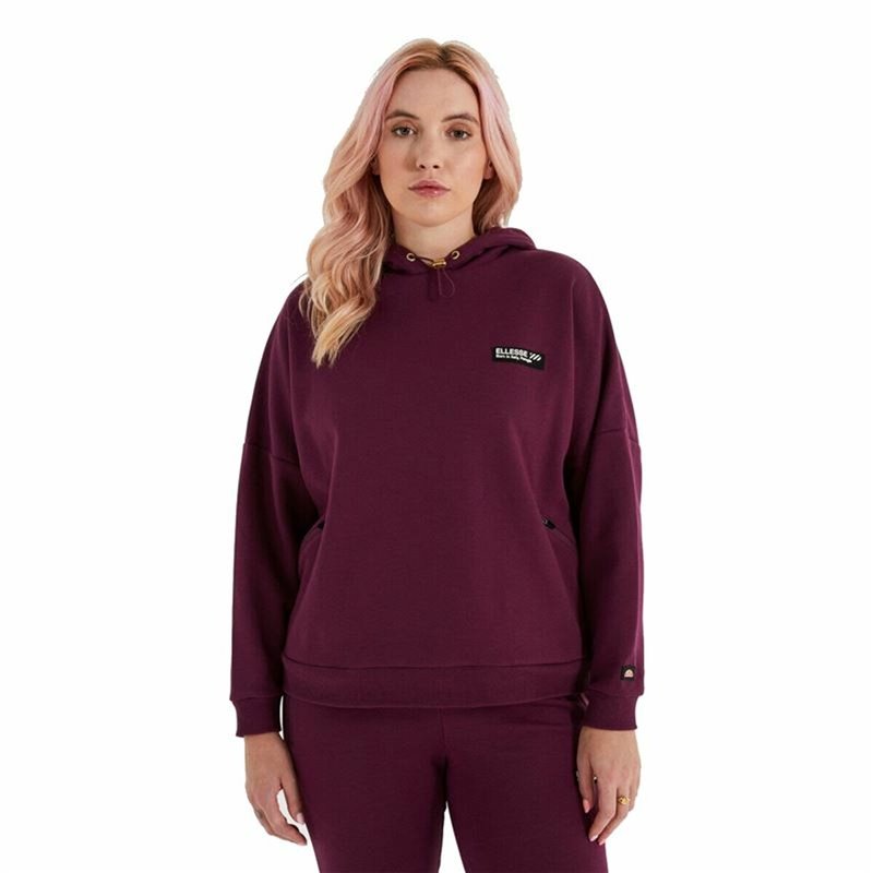 Sweat à capuche femme Ellesse Semprevisa Vert Aubergine