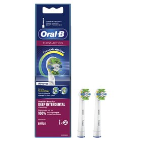 Tête de rechange Oral-B Floss Action Blanc 2 Unités