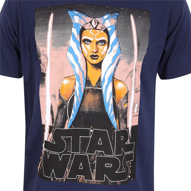 Image secondaire de T shirt à manches courtes Star Wars White Blades Bleu Unisexe